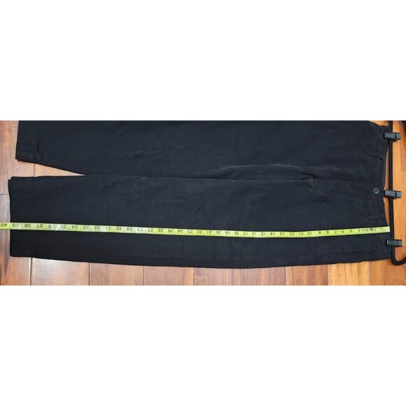 Zara LYOCELL-COTTON BALLOON FIT TROUSERS Black Size 29 - Picture 7 of 13